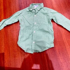 Janie and Jack Toddler boys button down shirt 3t